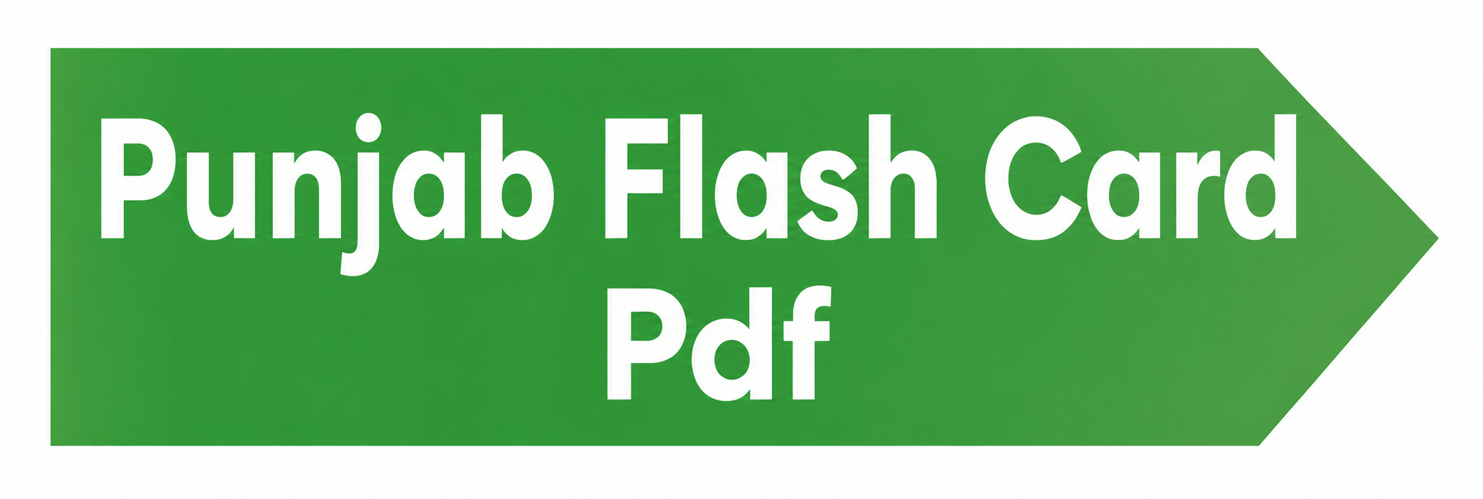 Flash Card Punjab