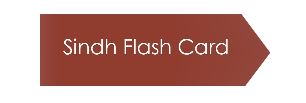Flash Card Sindh